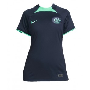 Australia Replica Away Stadium Shirt for Women World Cup 2022 Short Sleeve